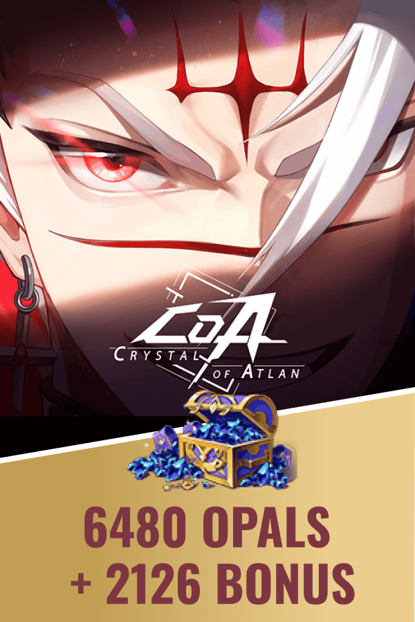 Crystal of Atlan • 6480 Opals + 2126 Bonus