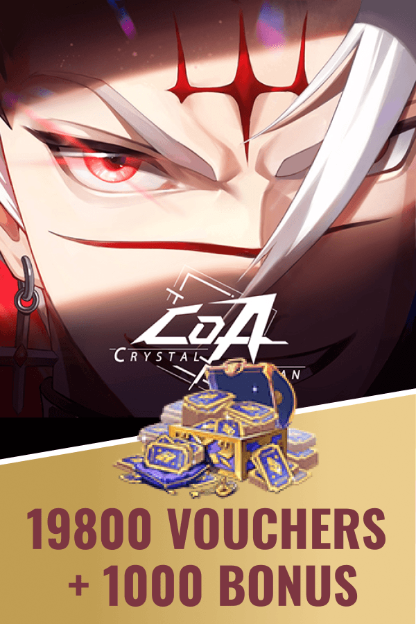 Crystal of Atlan • 19800 Vouchers + 1000 Bonus