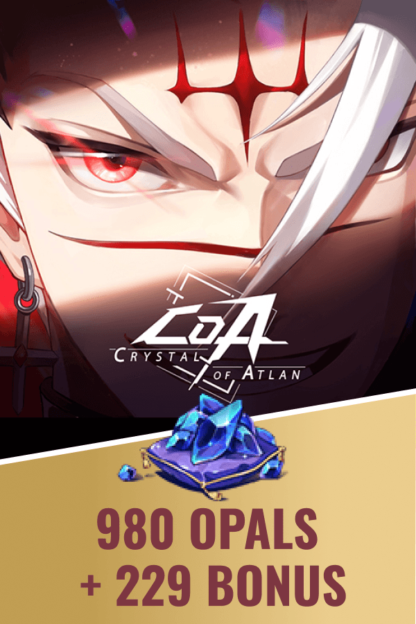 Crystal of Atlan • 980 Opals + 229 Bonus