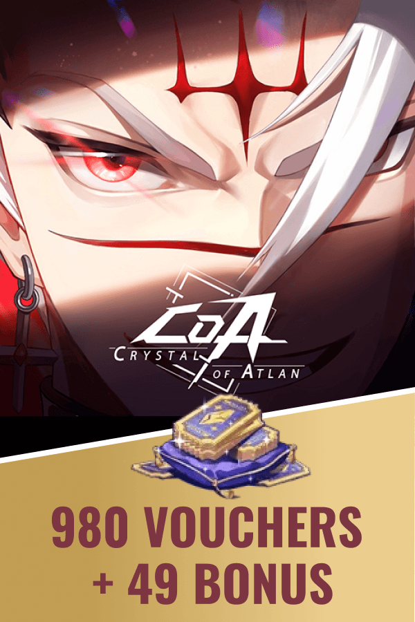 Crystal of Atlan • 980 Vouchers + 49 Bonus