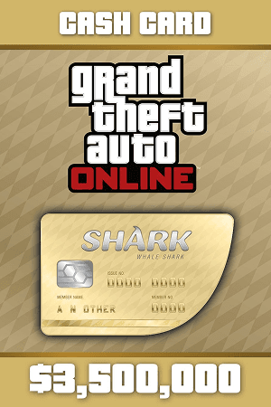 Grand Theft Auto V • Whale Shark Cash Card: $3,500,000