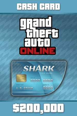 Grand Theft Auto V • Tiger Shark Cash Card: $200,000