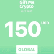 Gift Me Crypto - Gift Card 150 USD