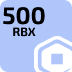 Roblox - Robux Gift Card 500 Robux