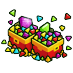 Growtopia - Top Up It's Rainin' Gem (380,000 Gem + 45 WL + 2 Growtoken + 1 Megaphone)