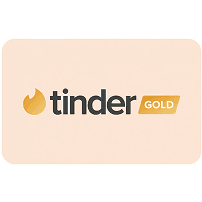 Tinder - Voucher 12 Months Gold