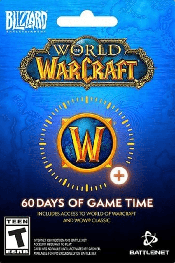 World of Warcraft • Game Time 60 Hari
