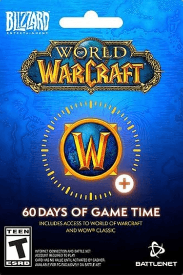 Voucher Game Time 60 Hari World of Warcraft WoW | itemku 
