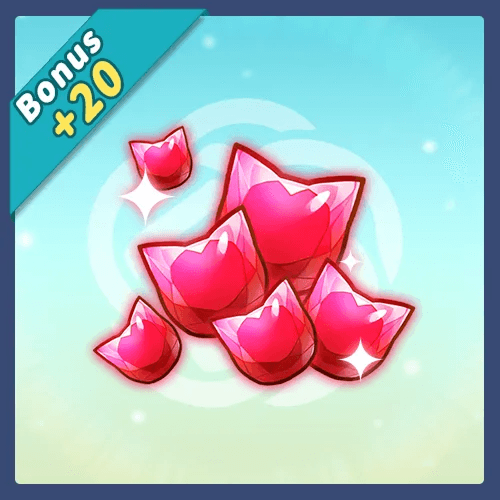 Ninja Defenders : Cat Shinobi - Top Up Ruby Cat Stones x310 + 20