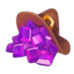 Rush Royale - Top Up 1000 + 100 Crystals