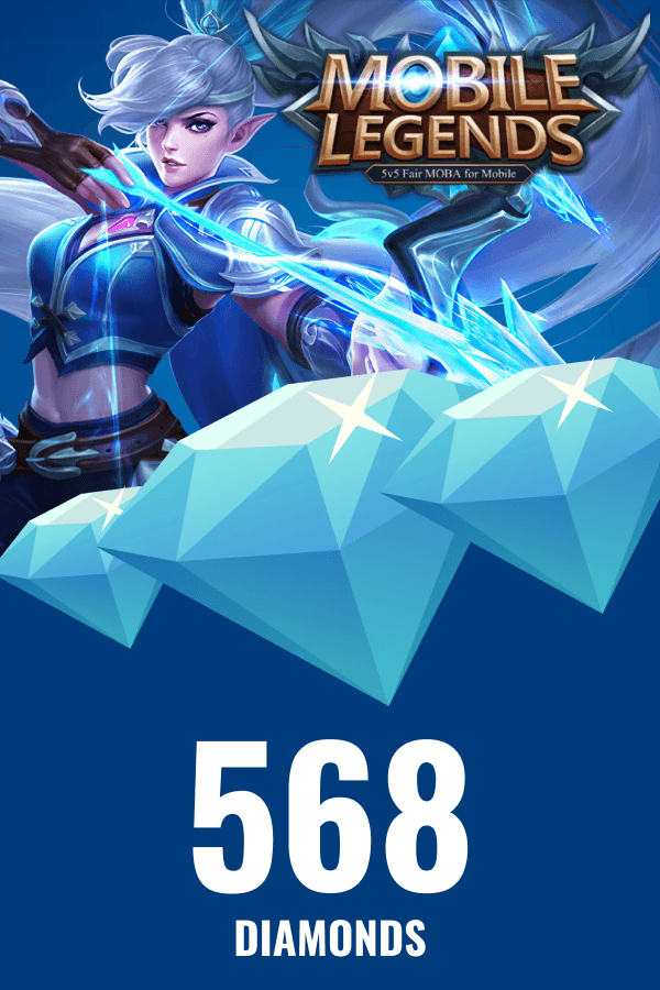 Mobile Legends • 568 Diamonds