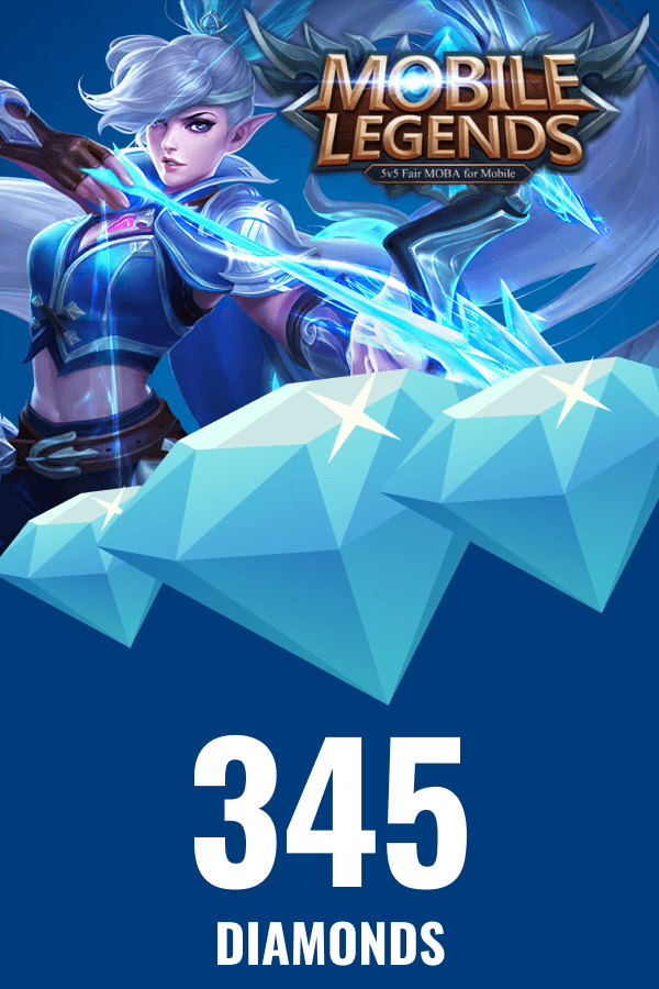 Mobile Legends • 345 Diamonds
