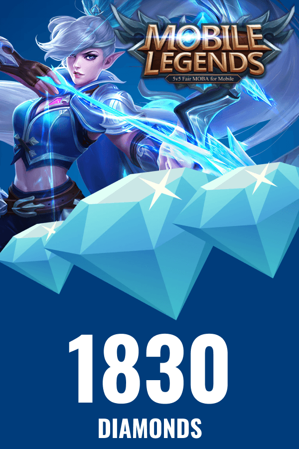 Mobile Legends • 1830 Diamonds