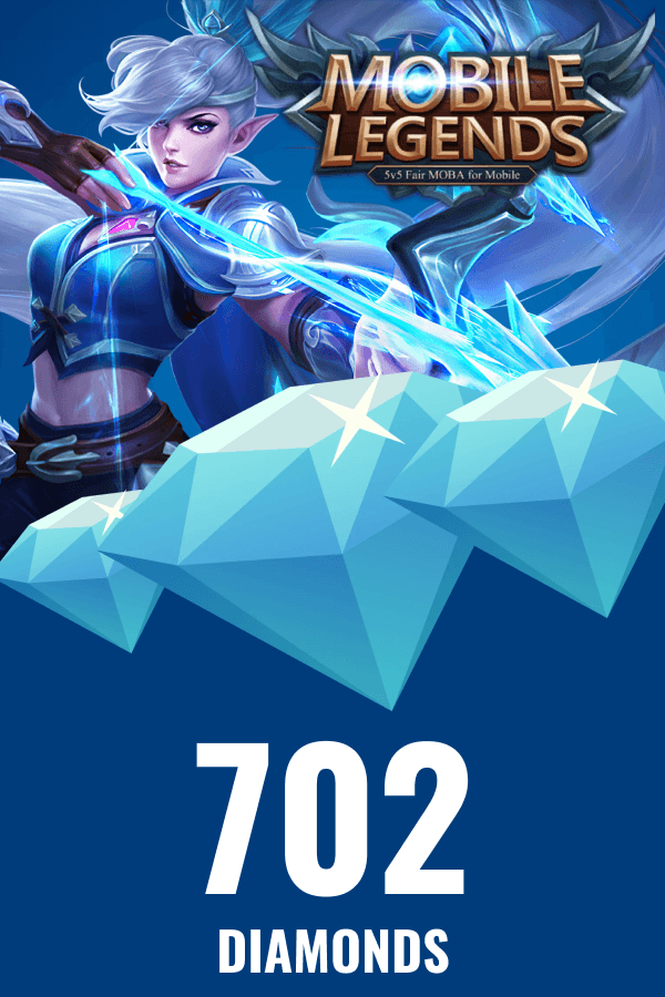 Mobile Legends • 702 Diamonds