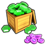 Stumble Guys Top Up Crate of Gem (1600 Gem + 75 Token)