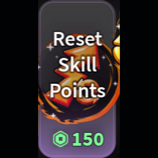 Slayers 2 - Gamepass Reset Skill Points