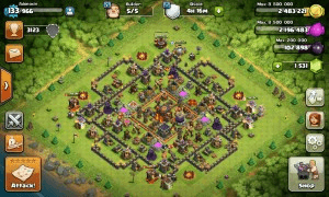 Gambar Product Jual akun coc th10 max troops dan deffen semi max