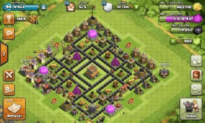 Gambar Product Jual akun coc th8max deff trops,300K nego halus