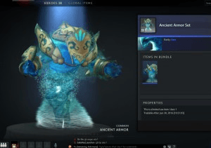 Gambar Product Ancient Armor Set Bundle for Morphling