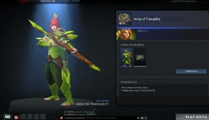 Gambar Product Inscribed Array of Tranquility - Windranger