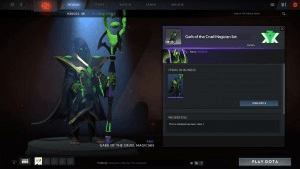 Gambar Product Garb of the Cruel Magician (Rubick Set)