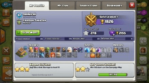 Gambar Product Akun COC TH 8 Pertengahan