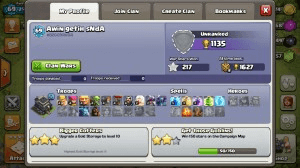 Gambar Product Akun COC th 9 prematur+Clash royal level 8