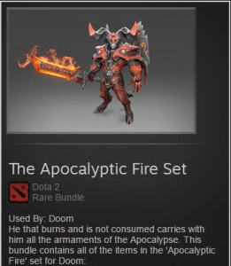 The Apocalyptic Fire Set (Doom​ Set)