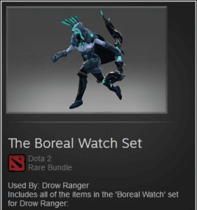 The Boreal Watch (Drow Ranger Set)