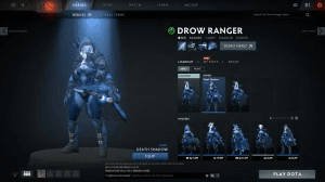 Death Shadow (Drow Ranger Set)