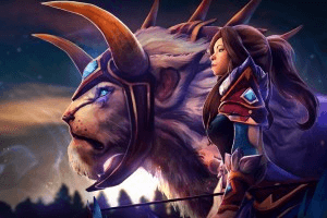 Darkfall Warden (Mirana Set)