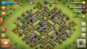 Gambar Product Jual Akun COC TH9 Super Max