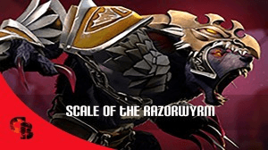 Gambar Product Scale of the Razorwyrm  (Ursa Set)