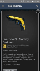 Gambar Product Five-SeveN | Monkey Business (Classified Pistol)