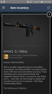 M4A1-S | Nitro (Restricted Rifle)