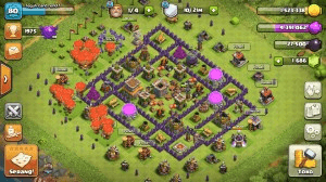 Clash Of Clans Th 8 Max Defense Minus Wall