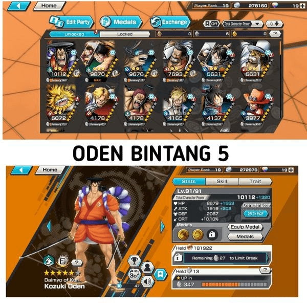 Gambar Product ODEN PLAIN ACCOUNT *5 | READ THE DESCRIPTION