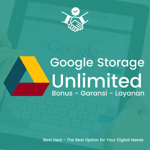 Gambar Product Google Drive Unlimited Storage + Bonus dan Bergaransi