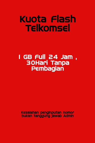 Gambar Product Paket Internet Malam 1 GB (2 Hari)