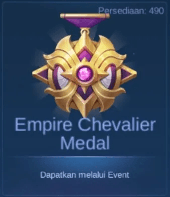 Empire Chevalier Medal