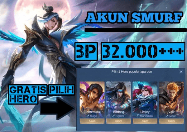 Gambar Product NEW SMURF ACCOUNT BP 32K CHEAP FUN 100% SAFE