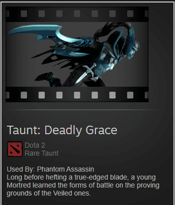 Gambar Product Taunt: Deadly Grace