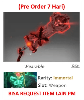 Crimson Unbroken Fealty (Immortal TI8 Wraith King)