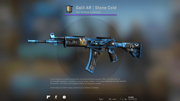 Gambar Product Galil AR | Stone Cold (Restricted Rifle)