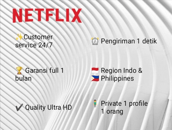 Gambar Product Sharing 1 Bulan 1 Profil UHD (Region PH)