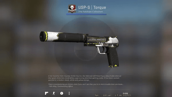 USP-S | Torque (Mil-Spec Grade Pistol)