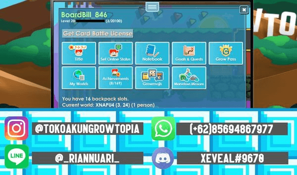 Gambar Product AKUN LVL 20 (READY CHANGE NAME & EMAIL)