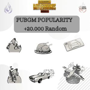 Gambar Product PUBGM POPULARITY +20.000 RANDOM