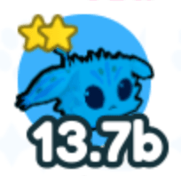 Rainbow Blue Fluffy | Pet Simulator