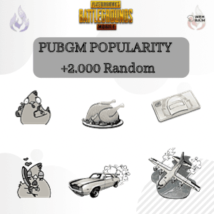 Gambar Product PUBGM POPULARITY +2.000 Random